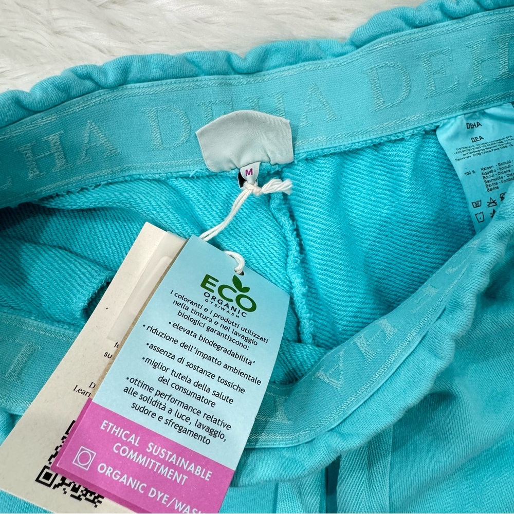 Deha Women's Feeling Feminine Cotton Active Shorts Blue Size M - Picture 6 of 8